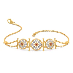 Golden Era Diamond And Gemstone bracelate