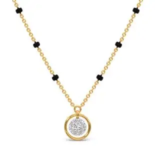 Sahara Diamond Mangalsutra Stylish